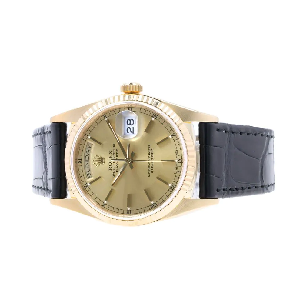 Pre Owned Rolex Day Date 36mm Watch M18038 Laings