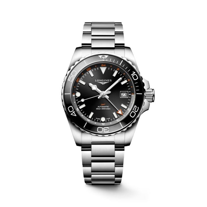 Longines Hydroconquest GMT 41mm Watch L3.790.4.56.6