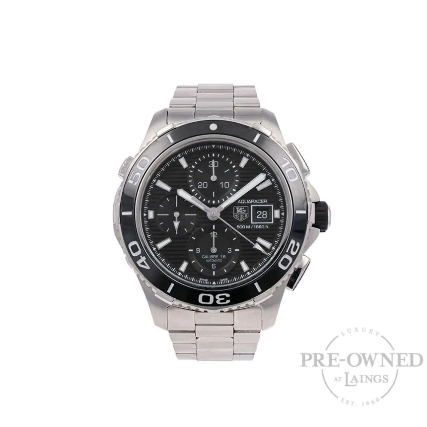 Pre-Owned TAG Heuer Aquaracer 43mm Watch CAK2110.BA0833