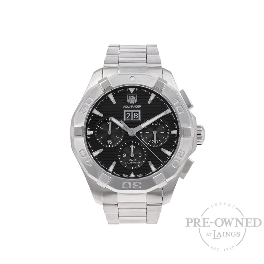 Pre-Owned TAG Heuer Aquaracer 43mm Watch CAY211Z.BA0926
