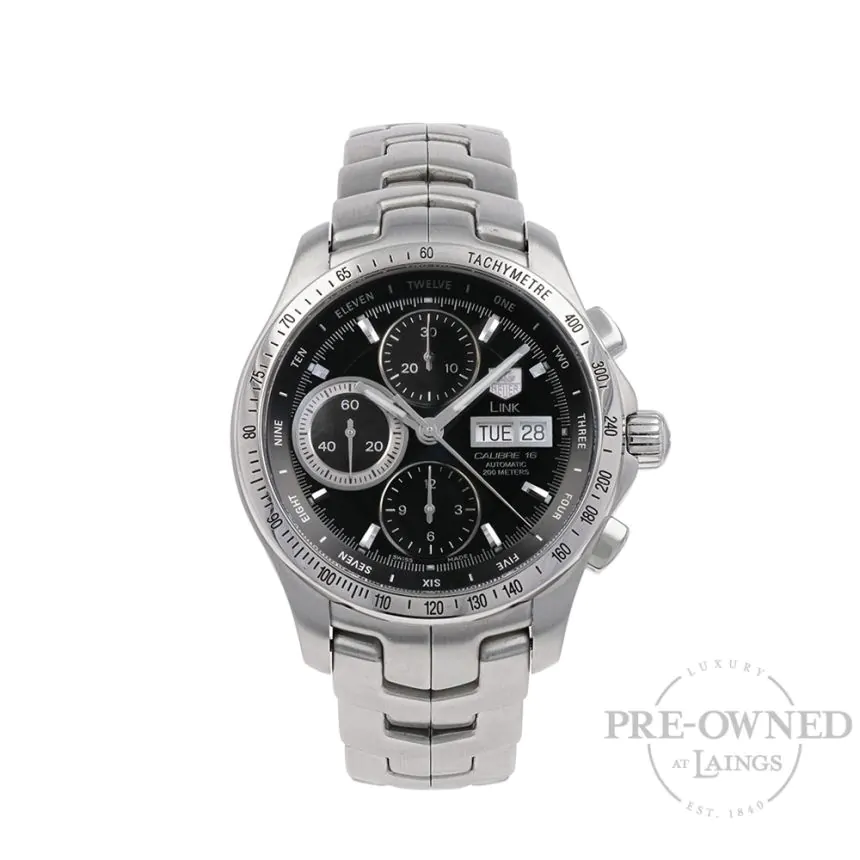 Pre-Owned TAG Heuer Link Calibre 16 42mm Watch CJF211A.BA0594