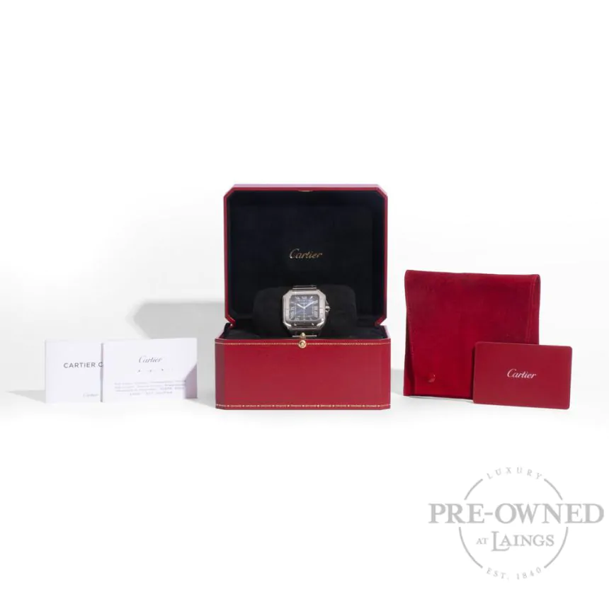 Pre-Owned Cartier Santos 40mm Watch WSSA0030
