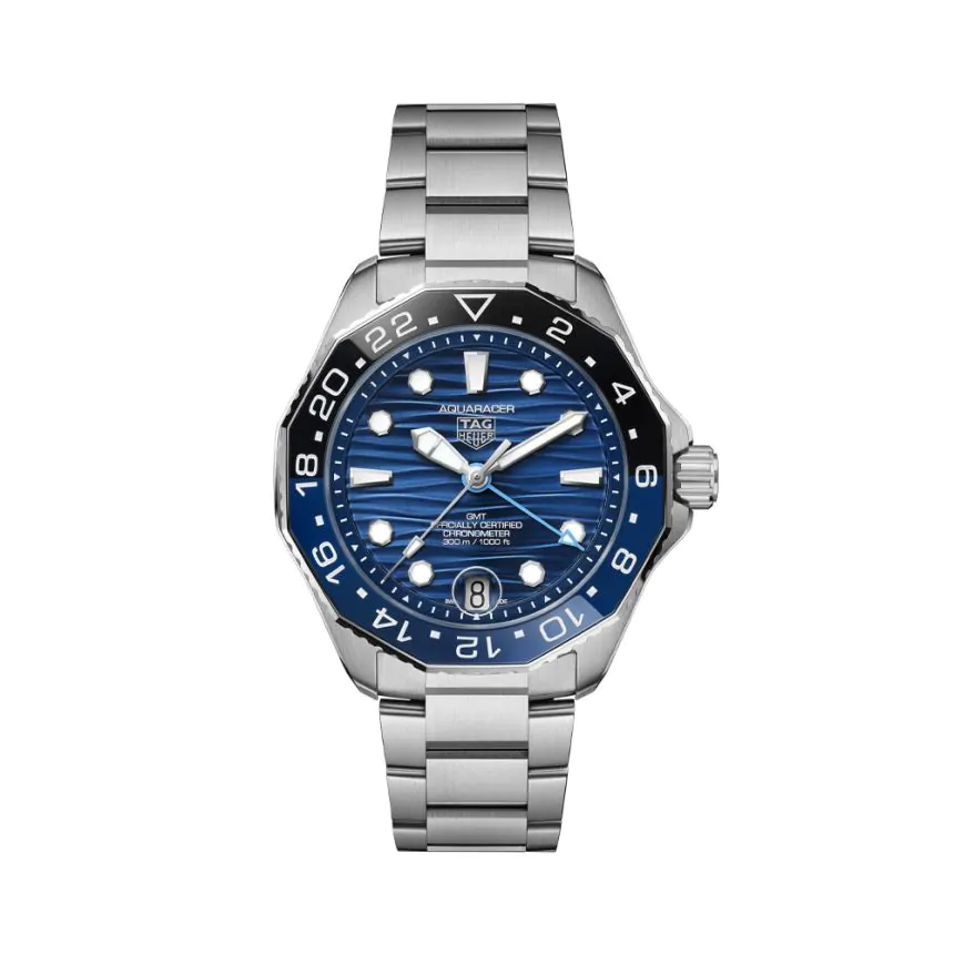 TAG Heuer Aquaracer Professional 300 GMT 42mm Watch WBP5114.BA0013