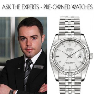 Laings pre owned top rolex